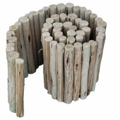 Promo 🎉 Backyard X-Scapes 72 in. L x 12 in. H Eucalyptus Wood Solid Log for Landscaping Edging and Lawn Border, Flower Bed Garden 👏 -Miracle-Gro Sales Store natural backyard x scapes wood edging euc 12 c3 1000