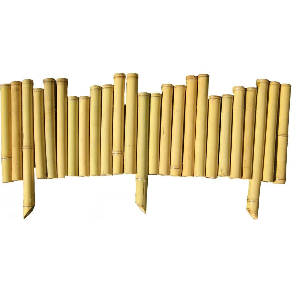 Best Pirce 🌟 Backyard X-Scapes 7/8 in. x 8 in. x 23 in. Natural Bamboo Edging (5-Pieces) 🥰 1 Best Pirce 🌟 Backyard X-Scapes 7/8 in. x 8 in. x 23 in. Natural Bamboo Edging (5-Pieces) 🥰