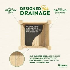 Cheap 🧨 Greenes Fence 24 in. L x 24 in. W x 21 in. H Original Cedar Elevated Planter ⭐ 13 Cheap 🧨 Greenes Fence 24 in. L x 24 in. W x 21 in. H Original Cedar Elevated Planter ⭐ -Miracle-Gro Sales Store natural greenes fence elevated garden beds rcev242421 44 1000