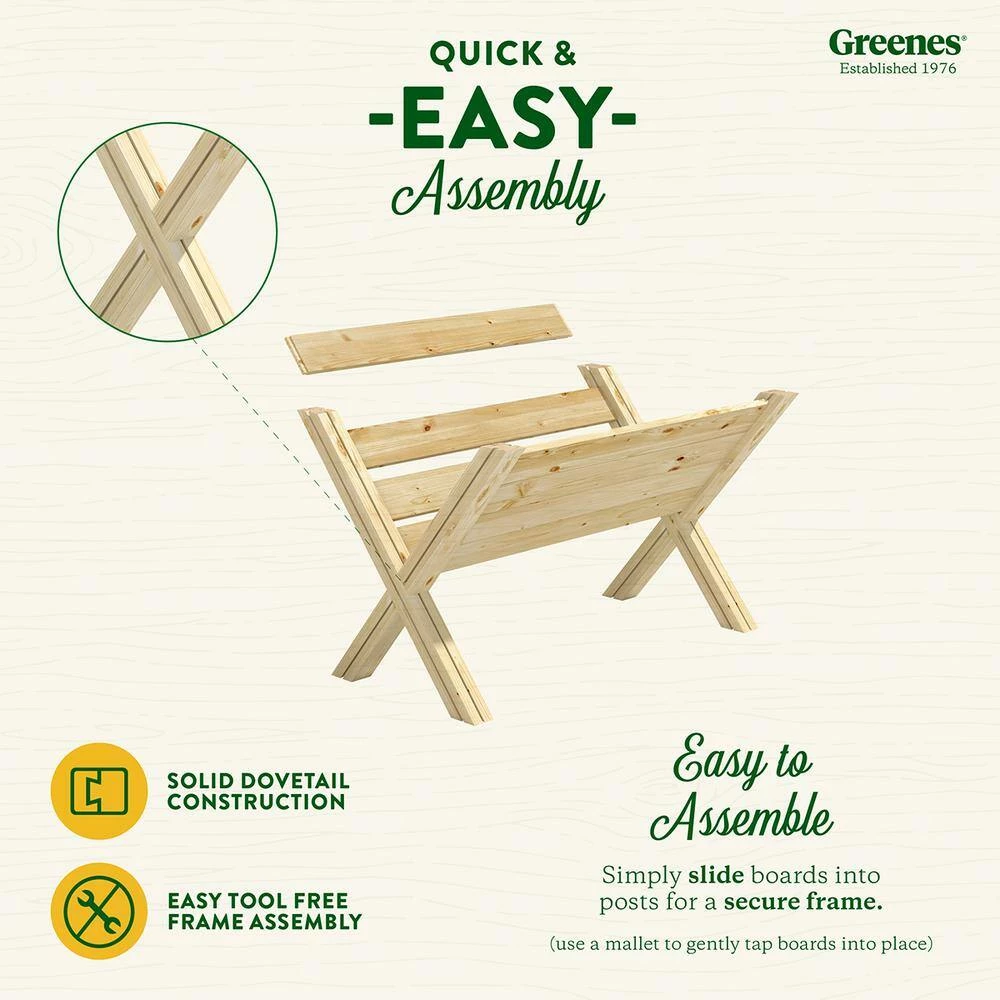 Cheapest ✔️ Greenes Fence V-Shaped Elevated Wood Garden Bed ⭐ 4 Cheapest ✔️ Greenes Fence V-Shaped Elevated Wood Garden Bed ⭐ - Image 4