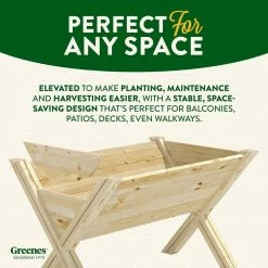 Cheapest ✔️ Greenes Fence V-Shaped Elevated Wood Garden Bed ⭐ 11 Cheapest ✔️ Greenes Fence V-Shaped Elevated Wood Garden Bed ⭐ -Miracle-Gro Sales Store natural greenes fence elevated garden beds rcvs1632 44 1000