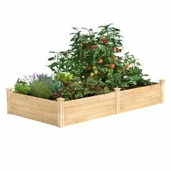 Coupon 🎉 Greenes Fence 4 ft. x 8 ft. x 14 in. Original Cedar Raised Garden Bed 😀
