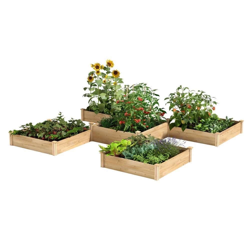 Coupon ๐ Greenes Fence 12 ft. x 12 ft. 80 sq. ft. Original Cedar Raised Garden Bed ๐งจ 1 Coupon ๐ Greenes Fence 12 ft. x 12 ft. 80 sq. ft. Original Cedar Raised Garden Bed ๐งจ