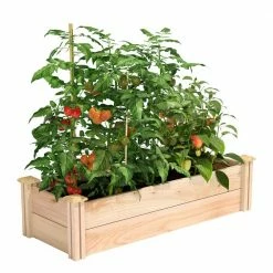 Coupon 🧨 Greenes Fence 16 in. x 4 ft. x 11 in. Premium Cedar Raised Garden Bed 🎁