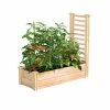 Budget 🔥 Greenes Fence 16 in. x 4 ft. x 11 in. Premium Cedar Raised Garden Bed with Trellis 😉
