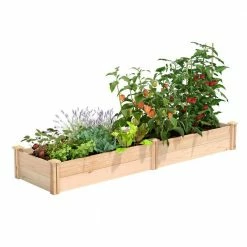 Brand new โญ Greenes Fence 2 ft. x 8 ft. x 11 in. Premium Cedar Raised Garden Bed ๐งจ
