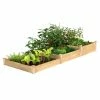 Best reviews of 🧨 Greenes Fence 4 ft. x 12 ft. Stair-Step Original Cedar Raised Garden Bed ⭐