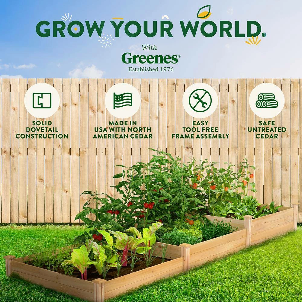 Best reviews of 🧨 Greenes Fence 4 ft. x 12 ft. Stair-Step Original Cedar Raised Garden Bed ⭐ 8 Best reviews of 🧨 Greenes Fence 4 ft. x 12 ft. Stair-Step Original Cedar Raised Garden Bed ⭐ - Image 8