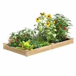 Best deal ๐ Greenes Fence 4 ft. x 8 ft. x 7 in. Original Cedar Raised Garden Bed โ