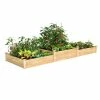 Best Sale 😍 Greenes Fence 4 ft. x 12 ft. Tall Tiers Original Cedar Raised Garden Bed 😉
