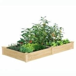 Best reviews of โ Greenes Fence 4 ft. x 8 ft. x 10.5 in. Original Cedar Raised Garden Bed ๐