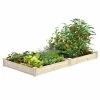 Budget 🎉 Greenes Fence 4 ft. x 8 ft. x 7 in. Original Pine Raised Garden Bed 🔔