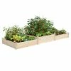 Discount 😍 Greenes Fence 4 ft. x 12 ft. Tall Tiers Original Pine Raised Garden Bed 🤩