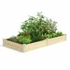 Best Sale 💯 Greenes Fence 4 ft. x 8 ft. x 10.5 in. Original Pine Raised Garden Bed 😀
