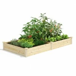 Best Sale ๐ฏ Greenes Fence 4 ft. x 8 ft. x 10.5 in. Original Pine Raised Garden Bed ๐