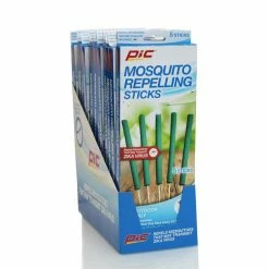 Wholesale π― PIC Mosquito Repellent Sticks (5-Pack/Case) (Total Number of Sticks - 60) π