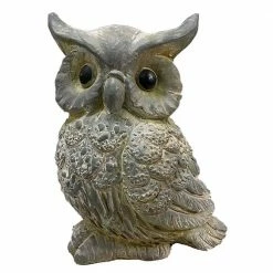 Brand new 🔔 Santa's Workshop 15 in. Garden Owl Statue 🎉