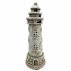 Coupon ✔️ Santa's Workshop 20.5 in. Lighthouse Garden Statue 🛒