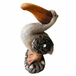 New 👍 Santa's Workshop 18 in. Pelican Garden Statue 🎉