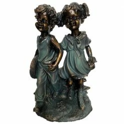 Best Sale 🥰 Santa's Workshop 14 in. Friends Walking Garden Statue 🛒