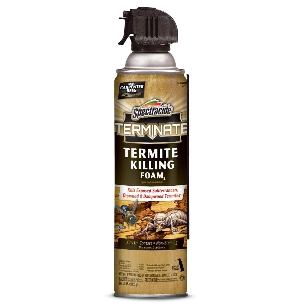 Budget 👏 Spectracide Terminate 16 oz. Termite Killing Foam 😍 1 Budget 👏 Spectracide Terminate 16 oz. Termite Killing Foam 😍