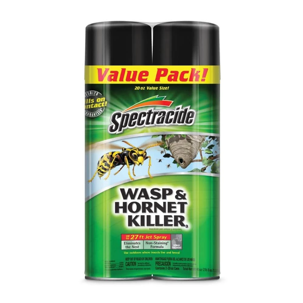 Brand new ๐ฏ Spectracide Aerosol Wasp and Hornet Killer Spray (2-Count) ๐ 1 Brand new ๐ฏ Spectracide Aerosol Wasp and Hornet Killer Spray (2-Count) ๐