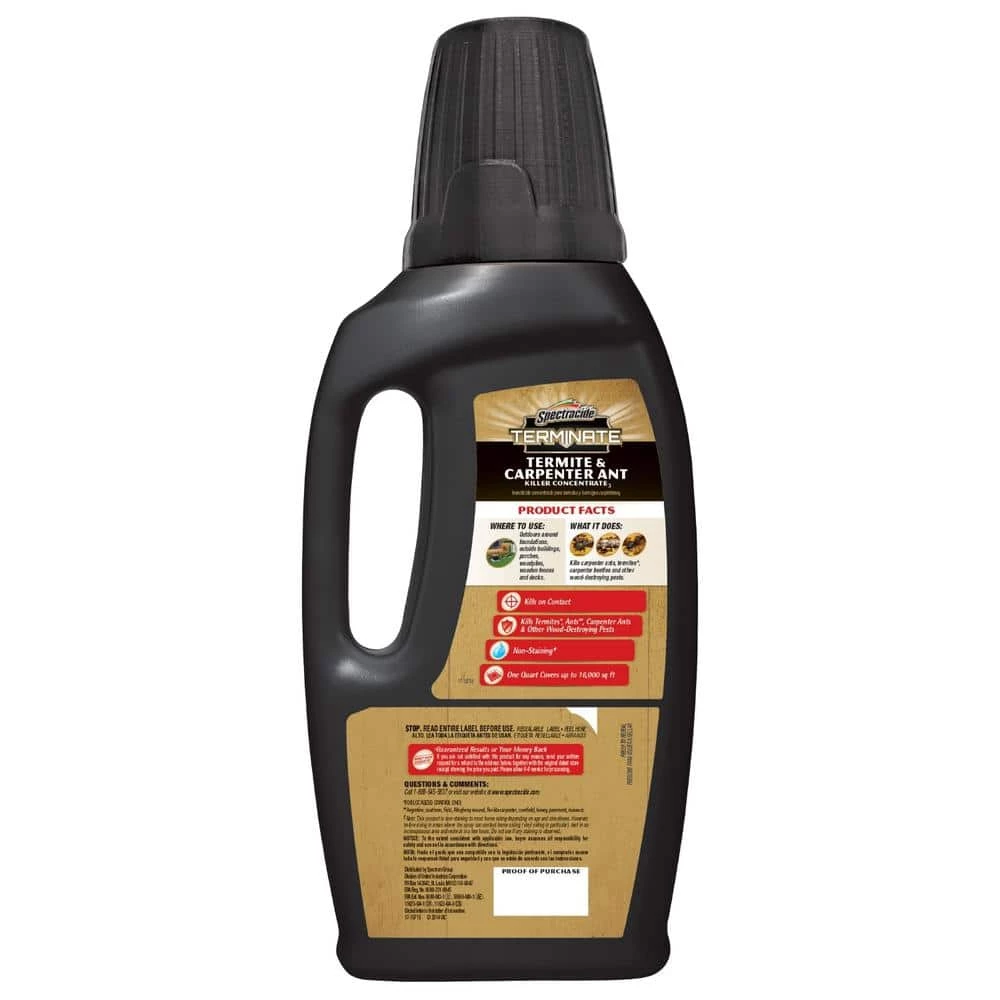 Best Sale 👍 Spectracide Terminate 32 oz. Concentrate Termite and Carpenter Ant Killer 🌟 2 Best Sale 👍 Spectracide Terminate 32 oz. Concentrate Termite and Carpenter Ant Killer 🌟 - Image 2