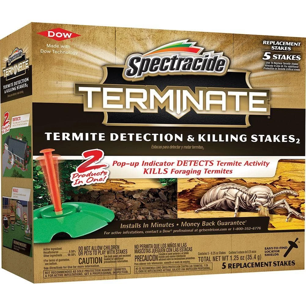 Cheapest 🤩 Spectracide Terminate Termite Killing Replacement Stakes (5-Count) 🔔 1 Cheapest 🤩 Spectracide Terminate Termite Killing Replacement Stakes (5-Count) 🔔