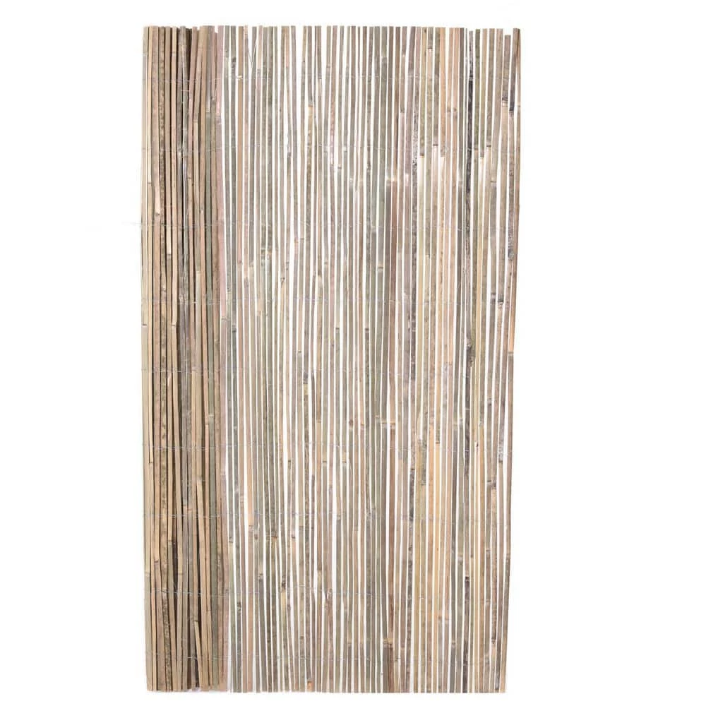 Best Pirce 🔥 Backyard X-Scapes 72 in. H x 192 in. L Split Bamboo Slats Screening Fencing Natural Finish Bamboo Fence Roll ✨ 6 Best Pirce 🔥 Backyard X-Scapes 72 in. H x 192 in. L Split Bamboo Slats Screening Fencing Natural Finish Bamboo Fence Roll ✨ - Image 6
