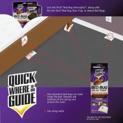 Outlet 🛒 Hot Shot Bed Bug Glue Trap (4-Count) 😀 13 Outlet 🛒 Hot Shot Bed Bug Glue Trap (4-Count) 😀 -Miracle-Gro Sales Store white hot shot insect traps hg 96318 1 c3 1000