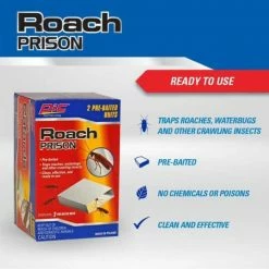 Brand new 👏 PIC Roach Prison Trap (12-Pack, 24-Traps) 🔥 -Miracle-Gro Sales Store white pic insect traps rp h 4f 1000
